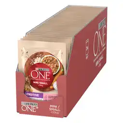 Zooplus 26 x 85 g Purina ONE Mini Sensitive natvoer voor honden aanbieding