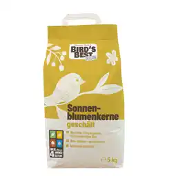 Zooplus 5kg Bird's Best zonnebloempitten gedopt vogelvoer aanbieding