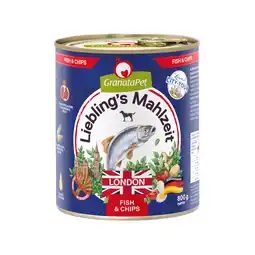Zooplus 6 x 800g Granatapet Lievelingsmaaltijd City Tour London natvoer voor honden aanbieding