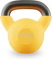 Bol.com Focus Fitness - Kettlebell - 8 kg - Vinyl - Geel aanbieding