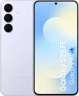 Coolblue Samsung Galaxy S25 FE 128GB Lichtblauw 5G aanbieding