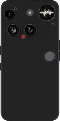 Coolblue Just in Case Soft Design Nothing Phone (3) Back Cover Zwart aanbieding
