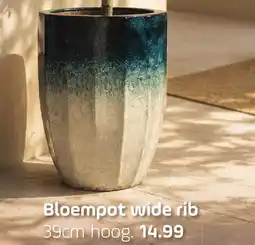 Coppelmans Bloempot wide rib aanbieding