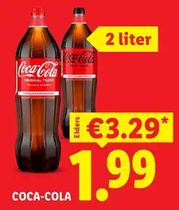 Lidl Coca-Cola aanbieding