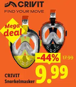 Lidl Crivit Snorkelmasker aanbieding