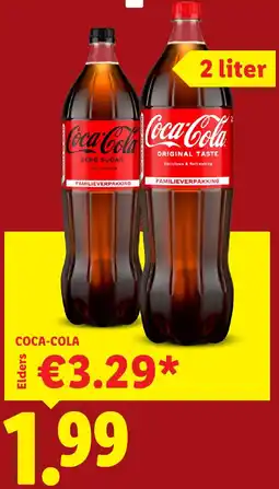 Lidl Coca-Cola aanbieding