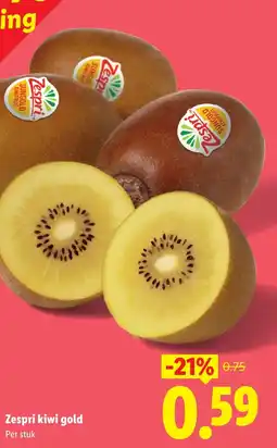Lidl Zespri kiwi gold aanbieding