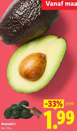 Lidl Avocado's aanbieding