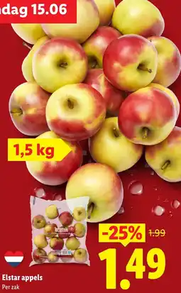 Lidl Elstar appels aanbieding