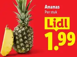 Lidl Ananas aanbieding