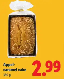 Lidl Appel-caramel cake aanbieding
