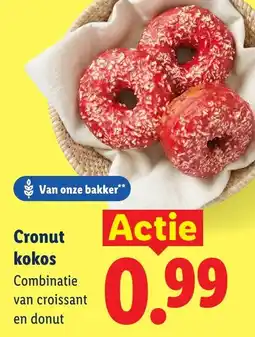 Lidl Cronut kokos aanbieding