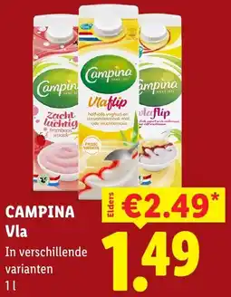 Lidl Campina Vla aanbieding