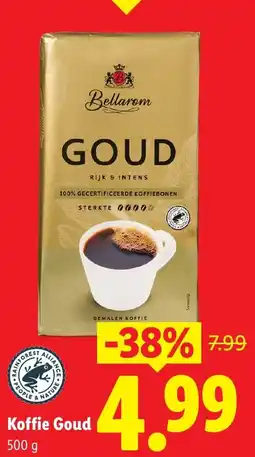 Lidl Koffie Goud aanbieding