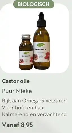 Puur Mieke Castor olie aanbieding