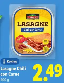 Lidl Lasagne Chili con Carne aanbieding