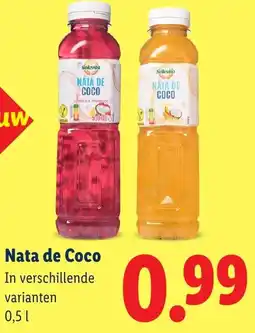 Lidl Nata de Coco aanbieding