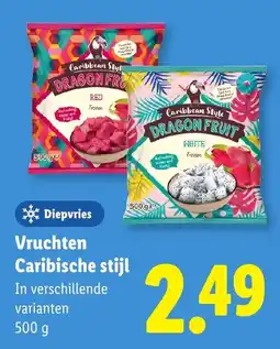 Lidl Vruchten Caribische stijl aanbieding