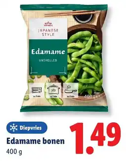 Lidl Edamame bonen aanbieding