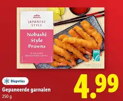Lidl Gepaneerde garnalen aanbieding