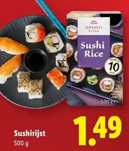 Lidl Sushirijst aanbieding