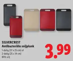 Lidl Silvercrest Antibacteriële snijplank aanbieding