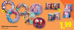 Lidl Opblaasbare accessoires aanbieding