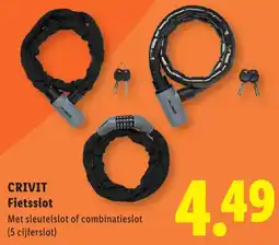 Lidl Crivit Fietsslot aanbieding