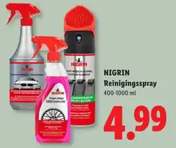 Lidl Nigrin Reinigingsspray aanbieding