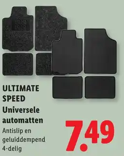 Lidl Ultimate Speed Universele automatten aanbieding