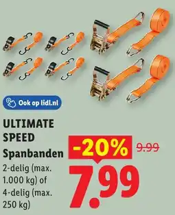 Lidl Ultimate Speed Spanbanden aanbieding