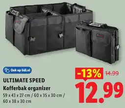 Lidl Ultimate Speed Kofferbak organizer aanbieding