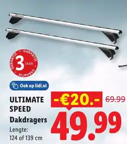 Lidl Ultimate Speed Dakdragers aanbieding