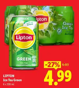 Lidl Lipton Ice Tea Green aanbieding