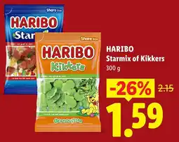 Lidl Haribo Starmix of Kikkers aanbieding