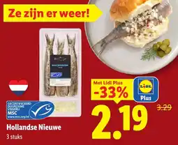 Lidl Hollandse Nieuwe aanbieding