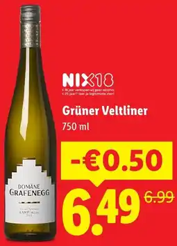 Lidl Grüner Veltliner aanbieding
