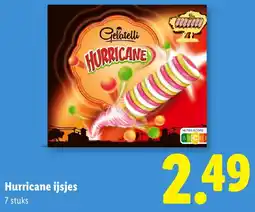 Lidl Hurricane ijsjes aanbieding