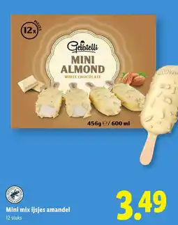 Lidl Mini mix ijsjes amandel aanbieding