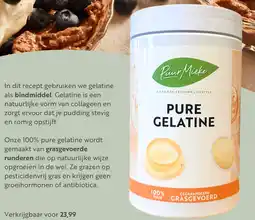 Puur Mieke Pure gelatine aanbieding