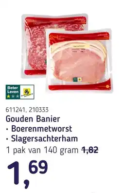 Van Hoeckel Gouden Banier aanbieding