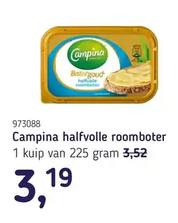 Van Hoeckel Campina halfvolle roomboter aanbieding