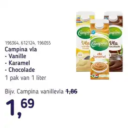 Van Hoeckel Campina vla aanbieding