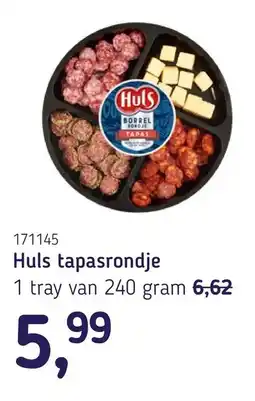 Van Hoeckel Huls tapasrondje aanbieding