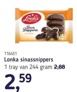 Van Hoeckel Lonka sinassnippers aanbieding