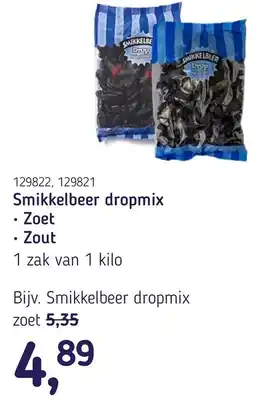 Van Hoeckel Smikkelbeer dropmix aanbieding