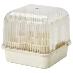IKEA Doftrips Kweekset, transparant/ecru, 16x16x14.5 cm aanbieding