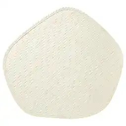 IKEA Handgeweven vijfhoekige placemat in natuurlijke kleur van palmblad, met een glad, decoratief patroon aanbieding