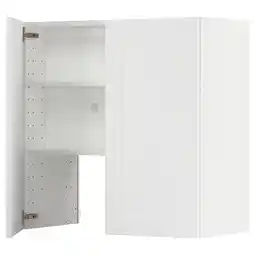 IKEA Ikea metod witte keukenkast, vierkant design met verstelbare plank aanbieding