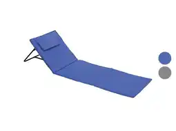 Lidl CRIVIT Strandmat met rugsteun 161 x 53 cm aanbieding